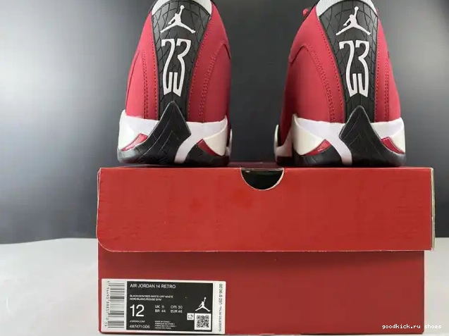 Rep GYM 14 JORDAN RETRO 487471-006 AIR RED TORO 0511